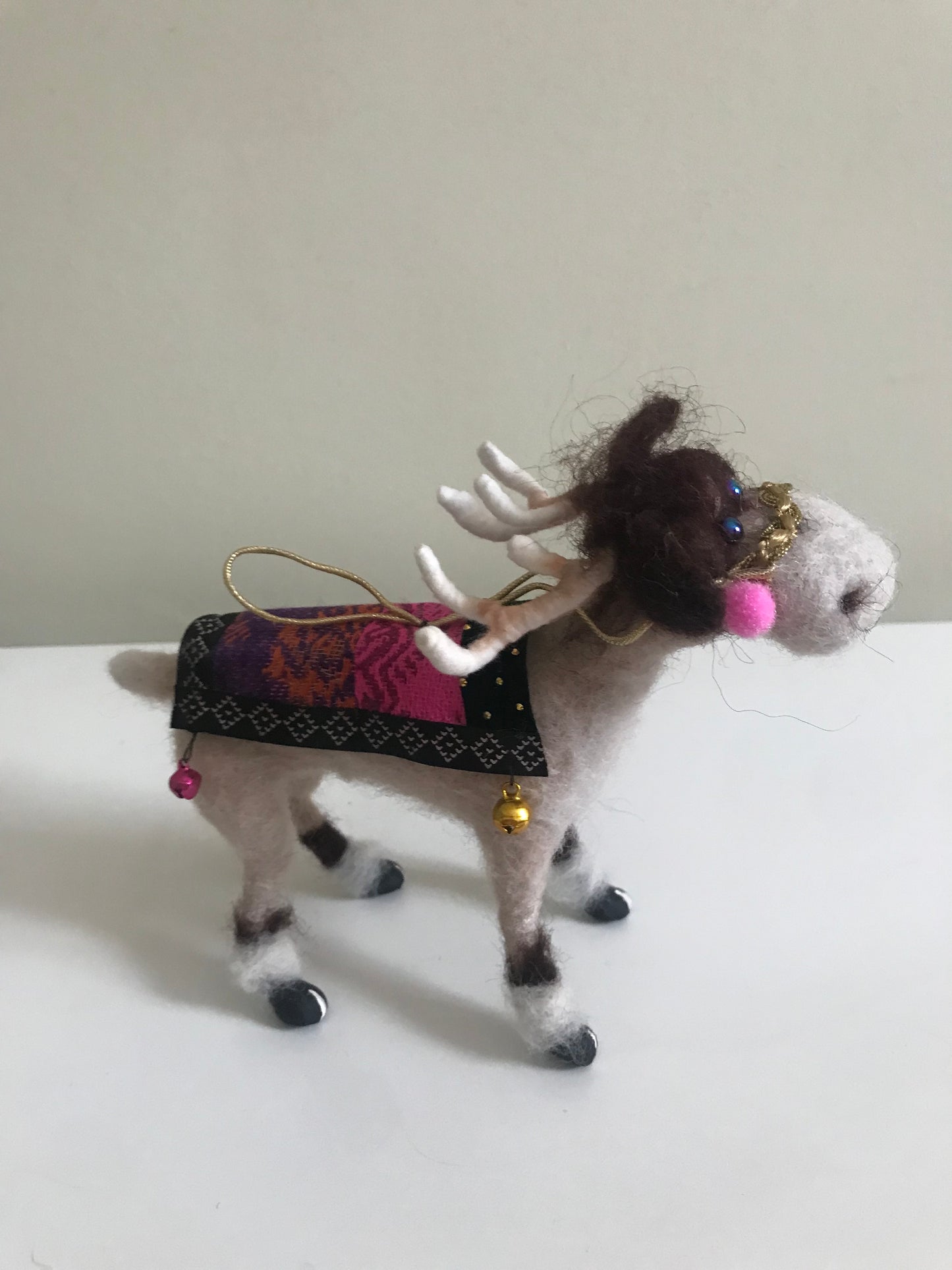Violet Deer Felt Toy