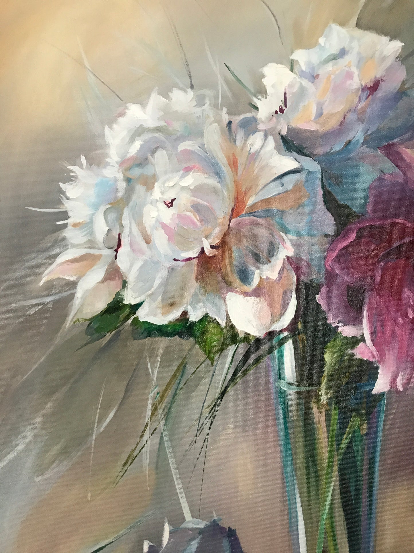 Flowers in a Vase Painting