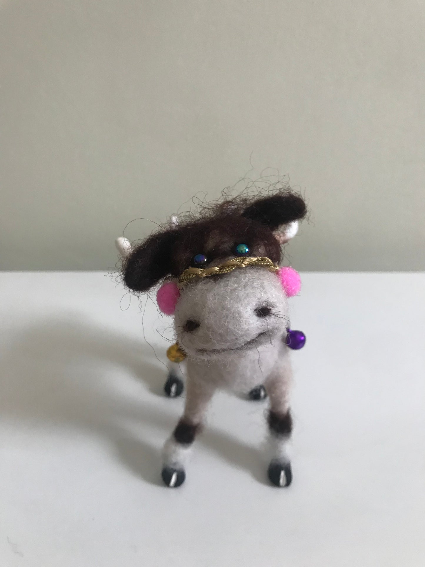 Violet Deer Felt Toy