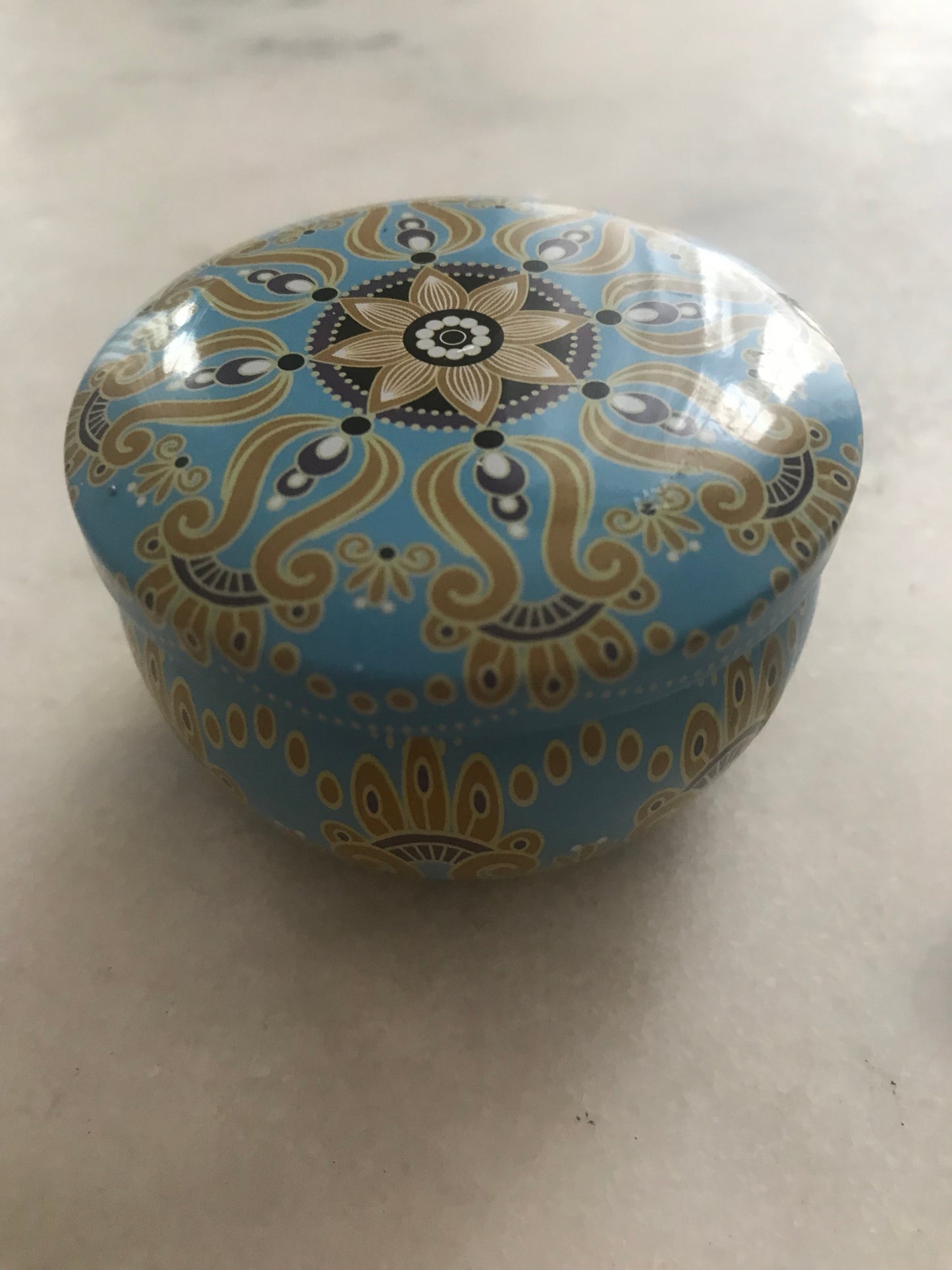 Black Sand Candle Blue Boxing