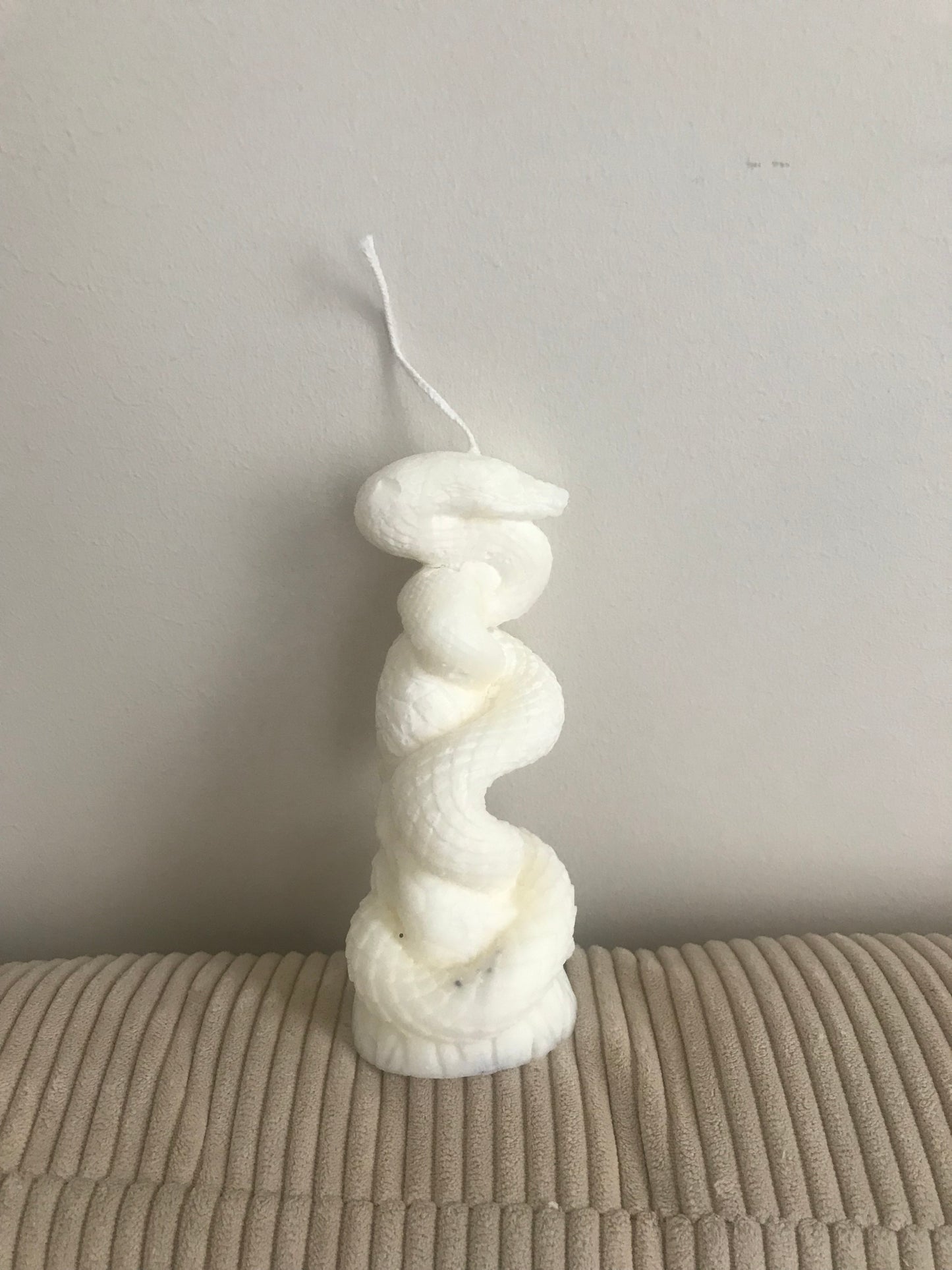 White Snake Candle
