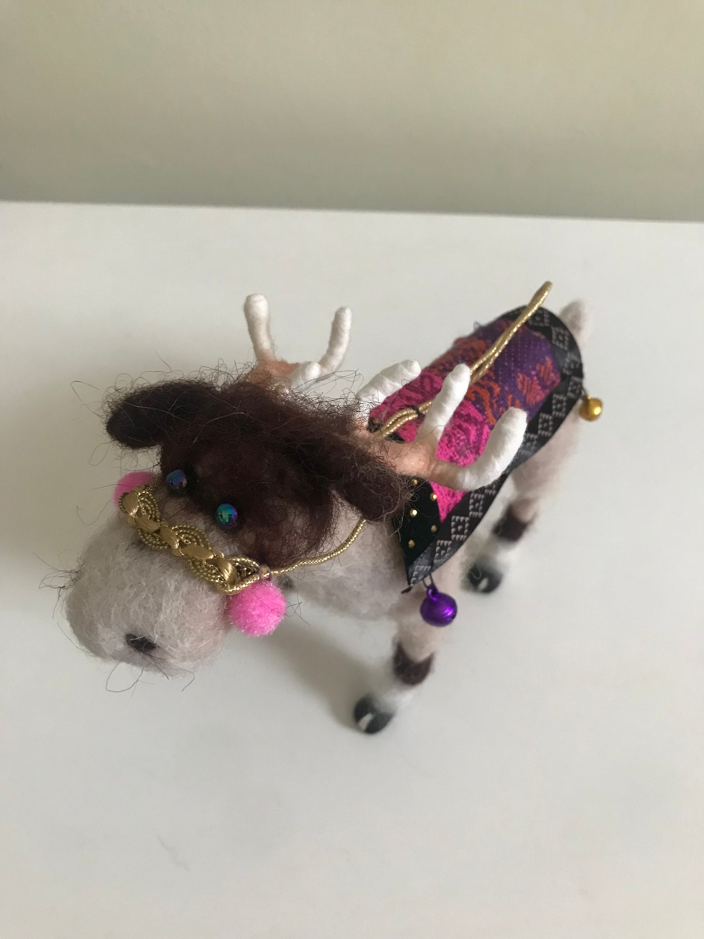 Violet Deer Felt Toy